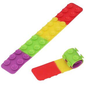 Suction Cup Square Pad Silicone Sheet Strips Set of 6  NEW IN PACKAGE